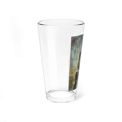 Bill Lundquist - Ribbon Shawl (Native Americans in Art) Pint Glass 16oz - Go Mug Yourself