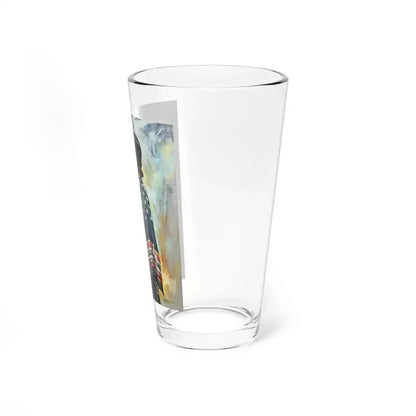 Bill Lundquist - Ribbon Shawl (Native Americans in Art) Pint Glass 16oz - Go Mug Yourself