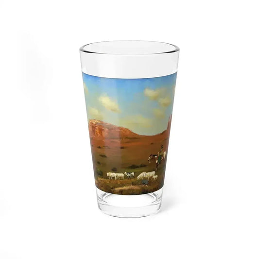 Bill Mittag - Navajo Traditions (Native Americans in Art) Pint Glass 16oz 16oz - Go Mug Yourself