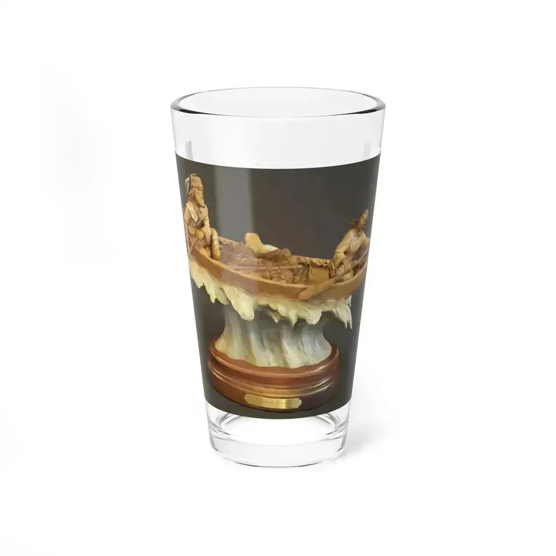 Bill Nebeker - Uncharted Waters (Native Americans in Art) Pint Glass 16oz 16oz - Go Mug Yourself