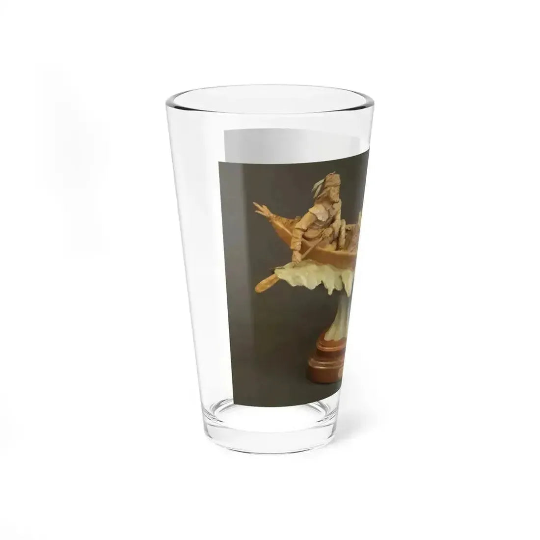 Bill Nebeker - Uncharted Waters (Native Americans in Art) Pint Glass 16oz - Go Mug Yourself