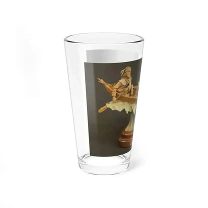 Bill Nebeker - Uncharted Waters (Native Americans in Art) Pint Glass 16oz - Go Mug Yourself