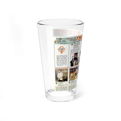 Billboard Album Reviews 1966 06 (Music Poster) Pint Glass 16oz-Go Mug Yourself