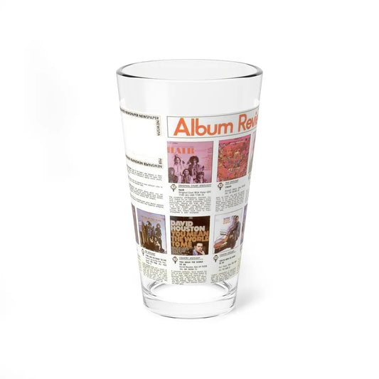 Billboard Album Reviews 1967 06 (Music Poster) Pint Glass 16oz-16oz-Go Mug Yourself