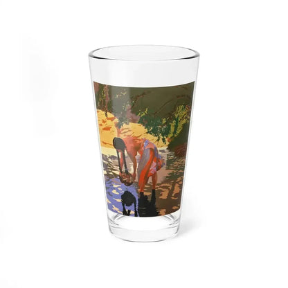 Billy Schenck - Canyon Waters (Native Americans in Art) Pint Glass 16oz 16oz - Go Mug Yourself