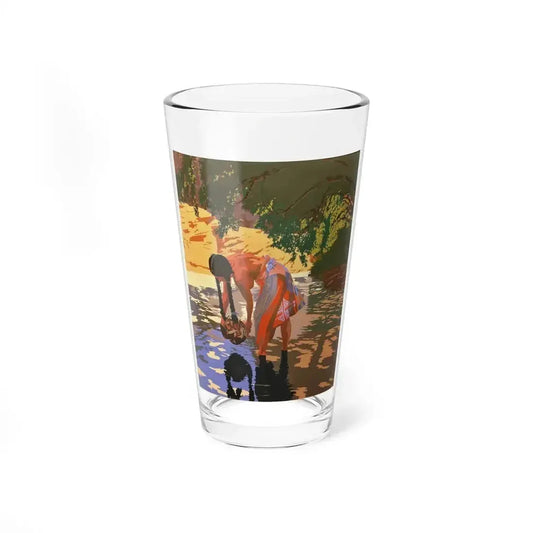 Billy Schenck - Canyon Waters (Native Americans in Art) Pint Glass 16oz 16oz - Go Mug Yourself