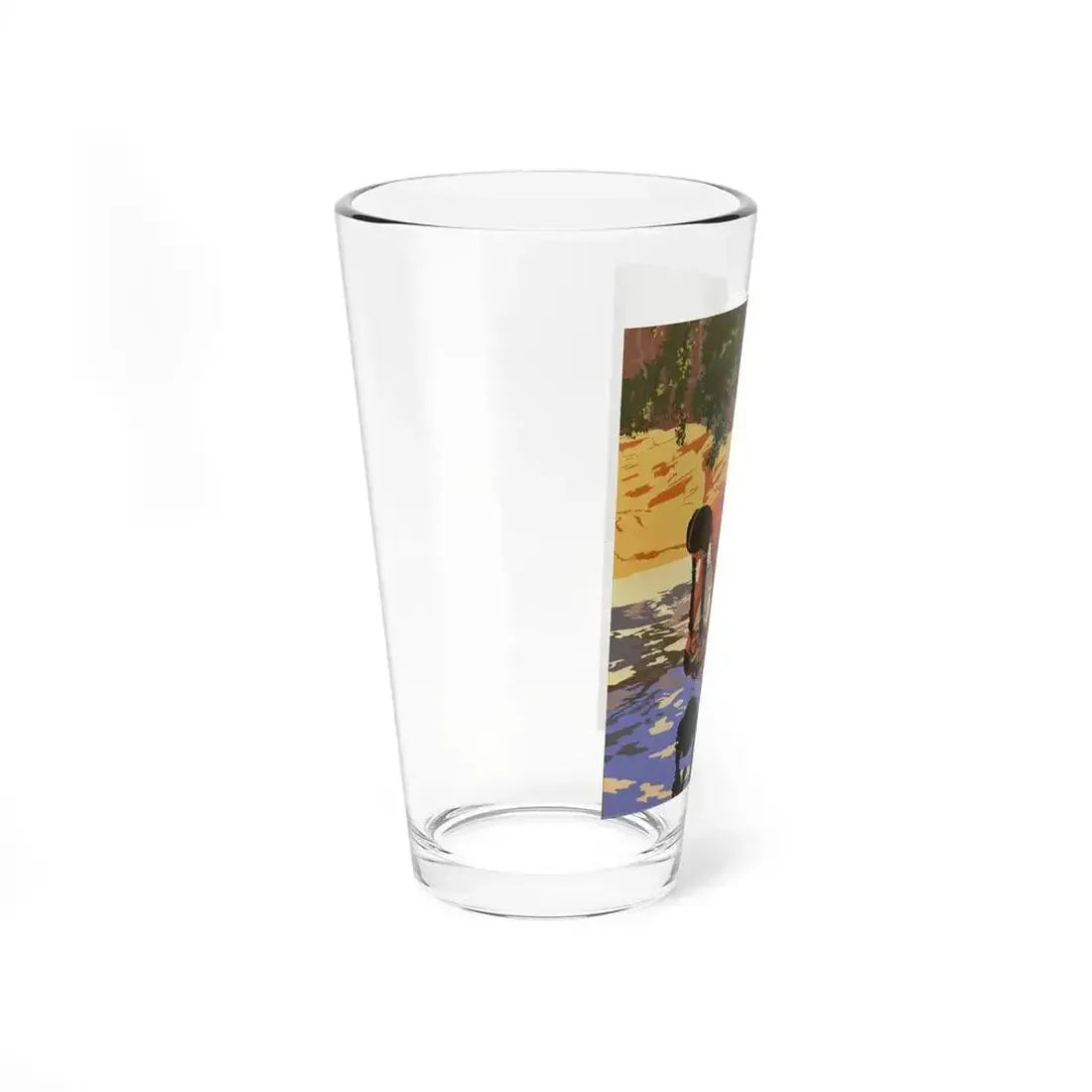 Billy Schenck - Canyon Waters (Native Americans in Art) Pint Glass 16oz - Go Mug Yourself