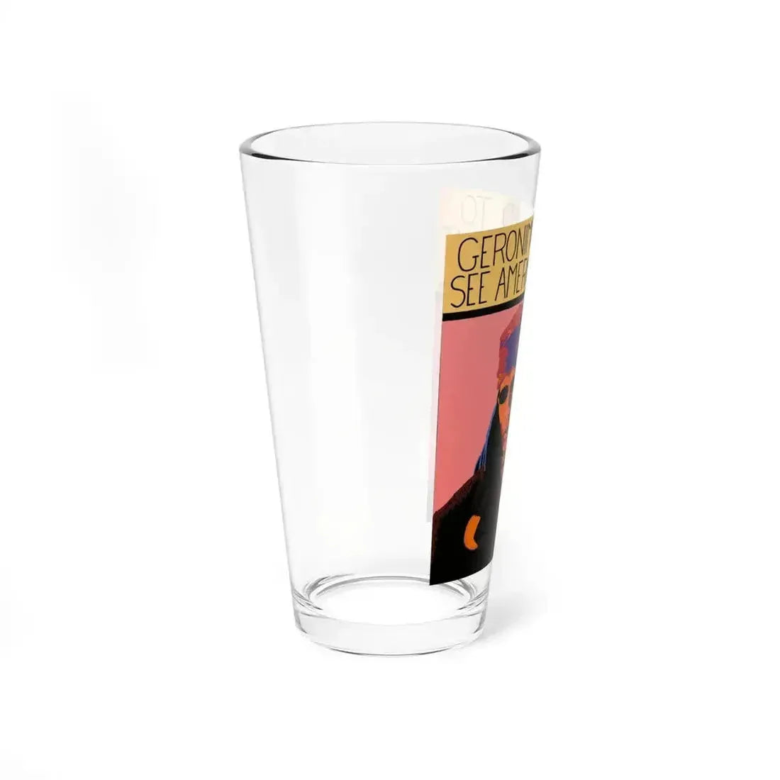 Billy Schenck - Geronimo Failed (Native Americans in Art) Pint Glass 16oz - Go Mug Yourself