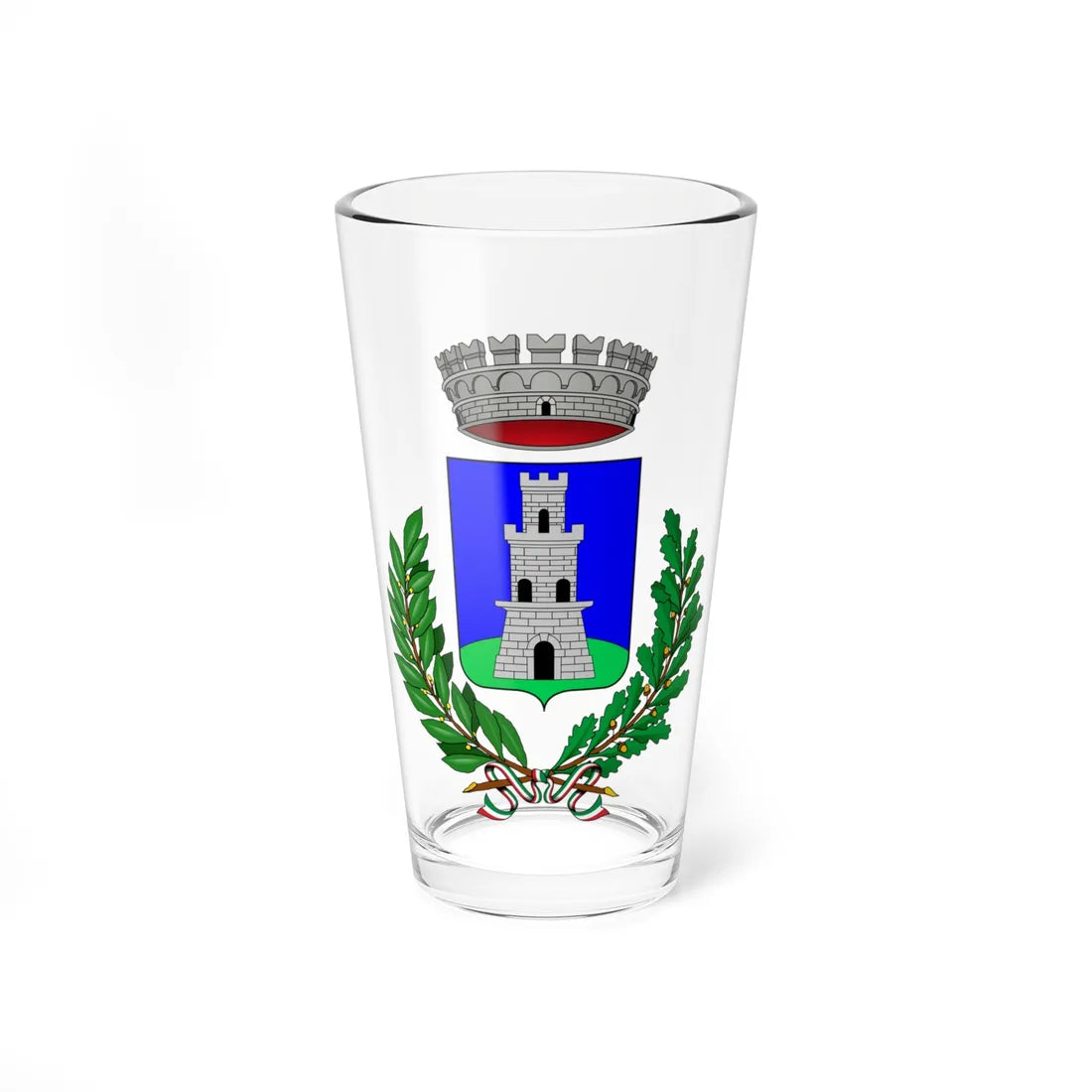 Binago-Stemma (Italy) (Coat of Arms) Pint Glass 16oz 16oz - Go Mug Yourself