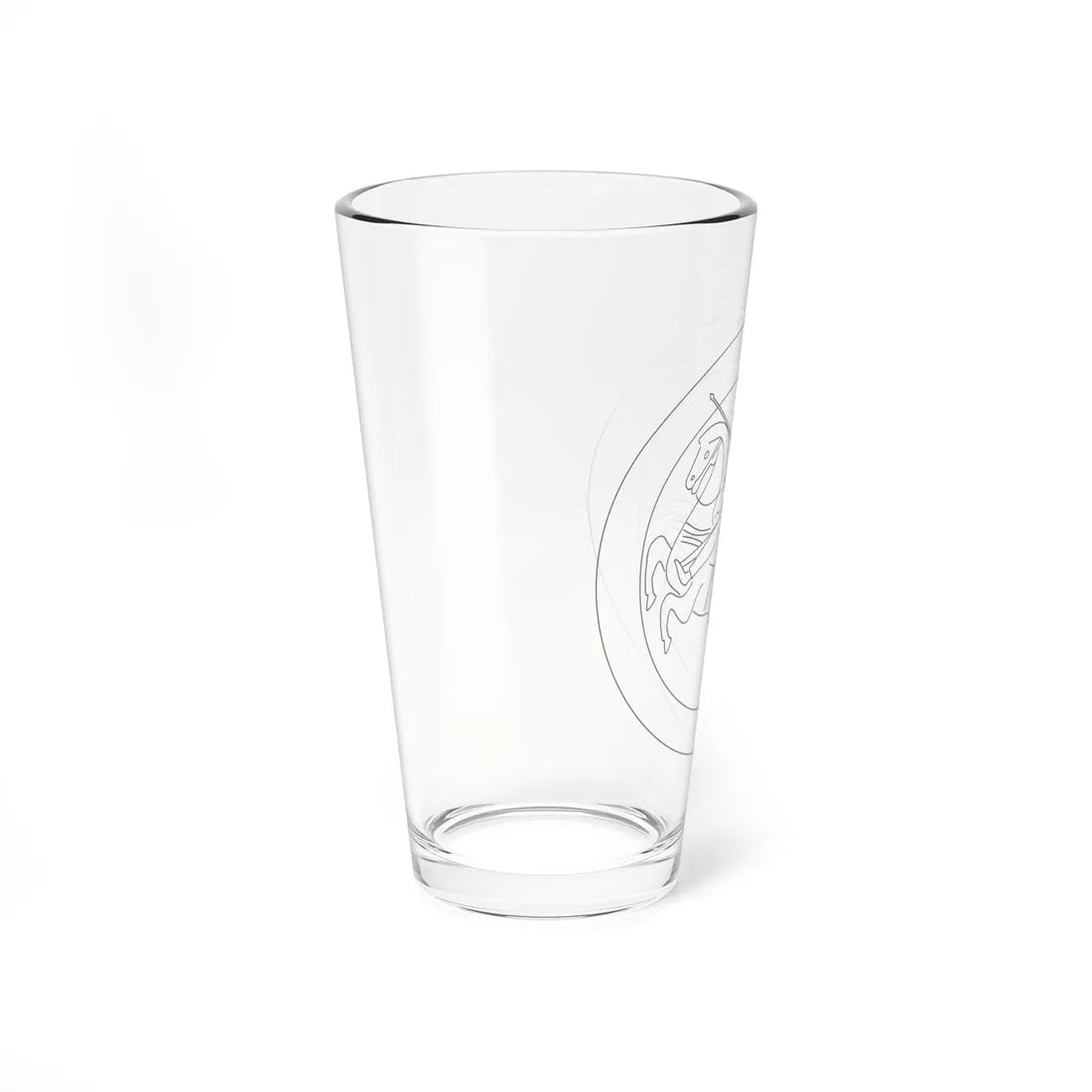 Bindenschild Friedrich II-Reiterschild 1230 (Austria) (Coat of Arms) Pint Glass 16oz - Go Mug Yourself