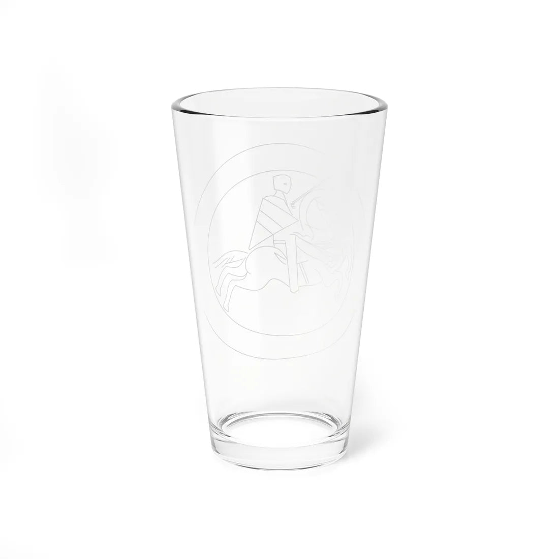 Bindenschild Friedrich II-Reiterschild 1230 (Austria) (Coat of Arms) Pint Glass 16oz - Go Mug Yourself