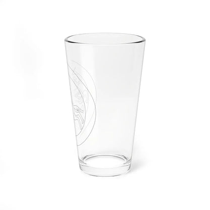 Bindenschild Friedrich II-Reiterschild 1230 (Austria) (Coat of Arms) Pint Glass 16oz - Go Mug Yourself