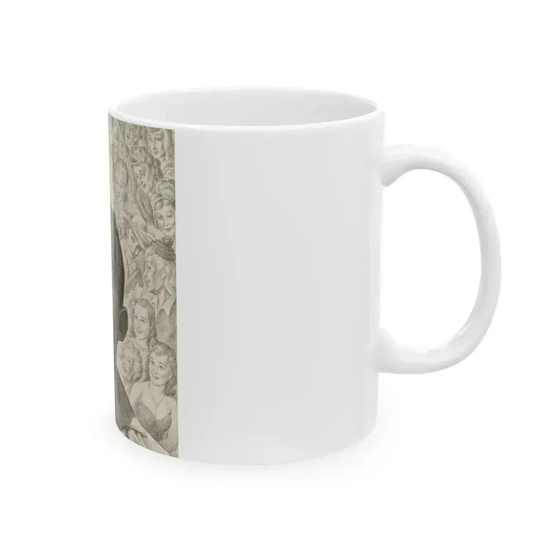 Bing Crosby, Time magazine cover, April 7, 1941 - White Coffee Mug - Go Mug Yourself