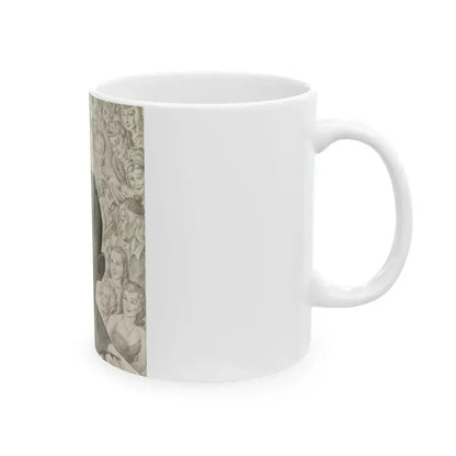 Bing Crosby, Time magazine cover, April 7, 1941 - White Coffee Mug - Go Mug Yourself