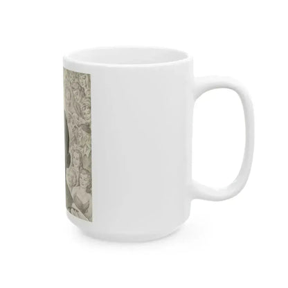 Bing Crosby, Time magazine cover, April 7, 1941 - White Coffee Mug - Go Mug Yourself