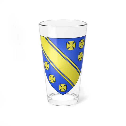 Bingham arms (England) (Coat of Arms) Pint Glass 16oz 16oz - Go Mug Yourself