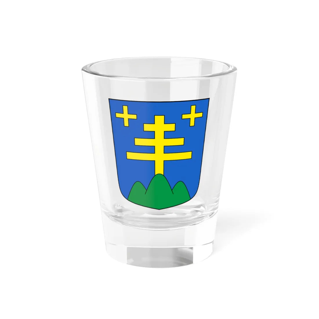 Binn-blazon (Switzerland) (Coat of Arms) Shot Glass 1.5oz 1.5oz - Go Mug Yourself
