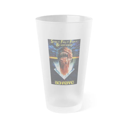 BIOHAZARD 1985 Movie Poster - Frosted Pint Glass 16oz-16oz-Frosted-Go Mug Yourself