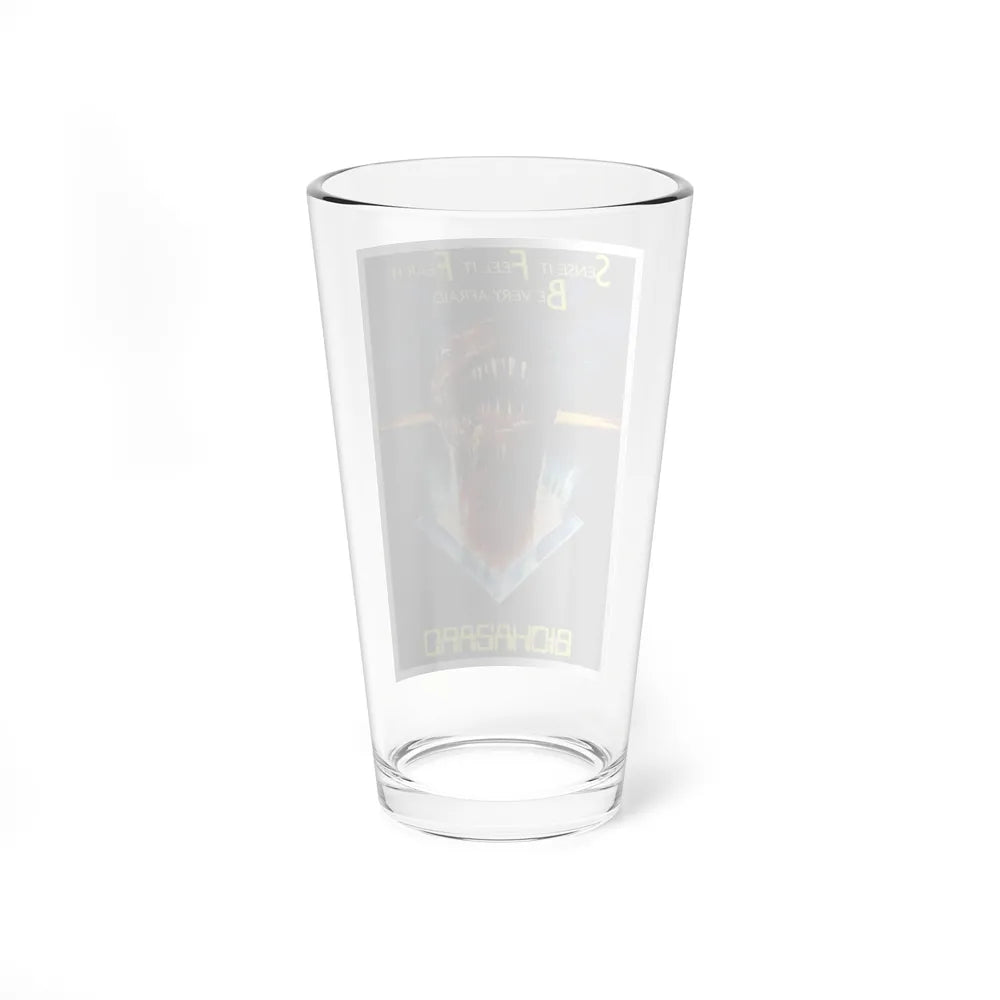 BIOHAZARD 1985 Movie Poster - Pint Glass 16oz-Go Mug Yourself