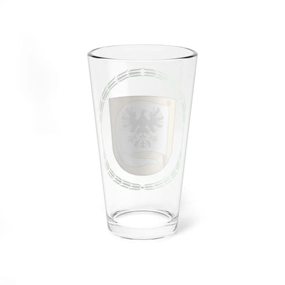 Biržai COA (Lithuania) (Coat of Arms) Pint Glass 16oz - Go Mug Yourself
