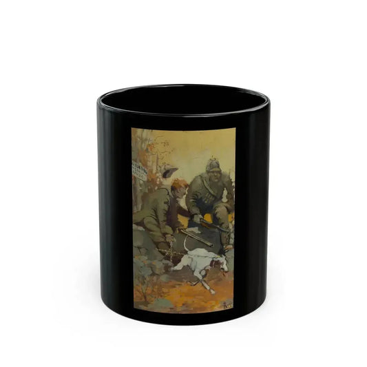 Bird Hunting - Black Coffee Mug 11oz - Go Mug Yourself