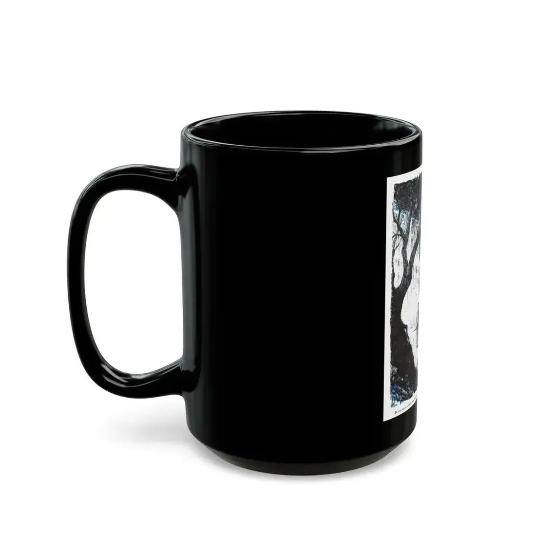 Bird of Prey (1), Blue Book Magazine, August 1949 - Black Coffee Mug - Go Mug Yourself