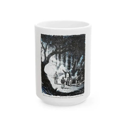 Bird of Prey (1), Blue Book Magazine, August 1949 - White Coffee Mug 15oz - Go Mug Yourself