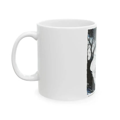Bird of Prey (1), Blue Book Magazine, August 1949 - White Coffee Mug - Go Mug Yourself