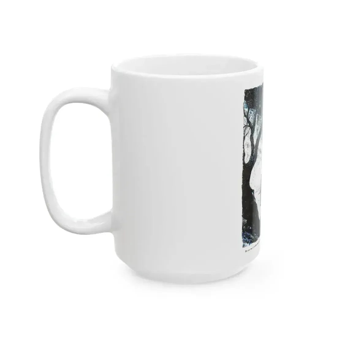 Bird of Prey (1), Blue Book Magazine, August 1949 - White Coffee Mug - Go Mug Yourself