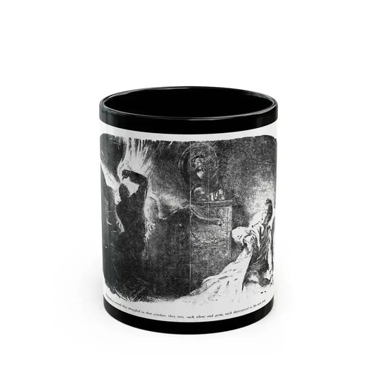 Bird of Prey (2), Blue Book Magazine, August 1949 - Black Coffee Mug 11oz - Go Mug Yourself