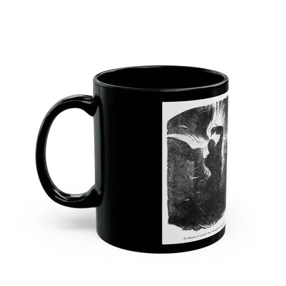 Bird of Prey (2), Blue Book Magazine, August 1949 - Black Coffee Mug - Go Mug Yourself