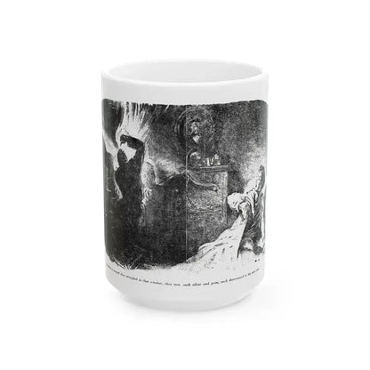 Bird of Prey (2), Blue Book Magazine, August 1949 - White Coffee Mug 15oz - Go Mug Yourself