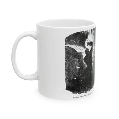 Bird of Prey (2), Blue Book Magazine, August 1949 - White Coffee Mug - Go Mug Yourself