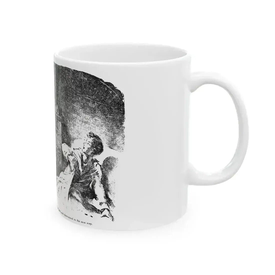 Bird of Prey (2), Blue Book Magazine, August 1949 - White Coffee Mug - Go Mug Yourself