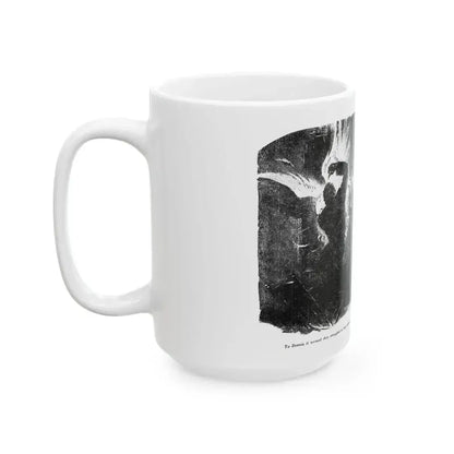 Bird of Prey (2), Blue Book Magazine, August 1949 - White Coffee Mug - Go Mug Yourself