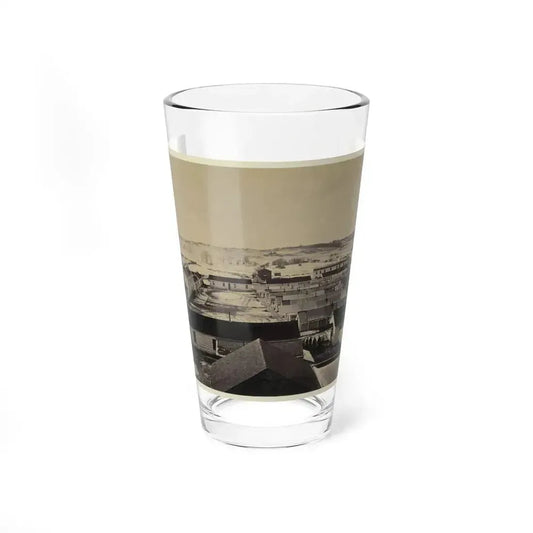 Bird's-Eye View Of Sickel Hospital, Alexandria, Va. (U.S. Civil War) Pint Glass 16oz 16oz - Go Mug Yourself