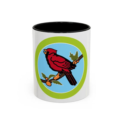 Bird Study (Boy Scout Merit Badge) Accent Coffee Mug 11oz Black - Go Mug Yourself