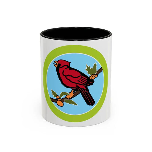 Bird Study (Boy Scout Merit Badge) Accent Coffee Mug 11oz Black - Go Mug Yourself