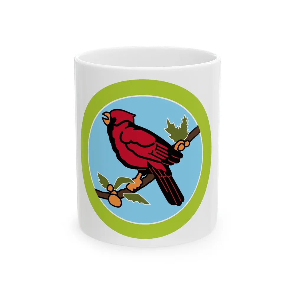 Bird Study (Boy Scout Merit Badge) White Coffee Mug-11oz-Go Mug Yourself