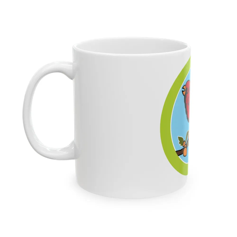 Bird Study (Boy Scout Merit Badge) White Coffee Mug-Go Mug Yourself