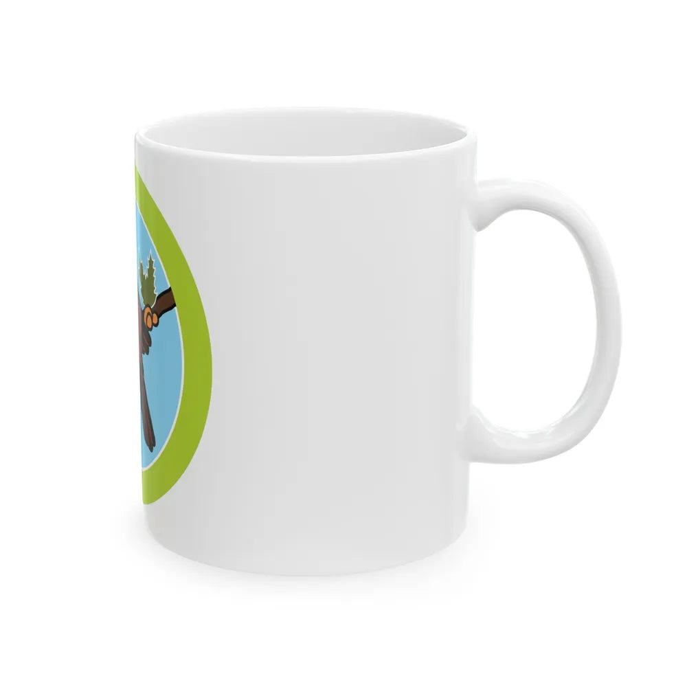 Bird Study (Boy Scout Merit Badge) White Coffee Mug-Go Mug Yourself