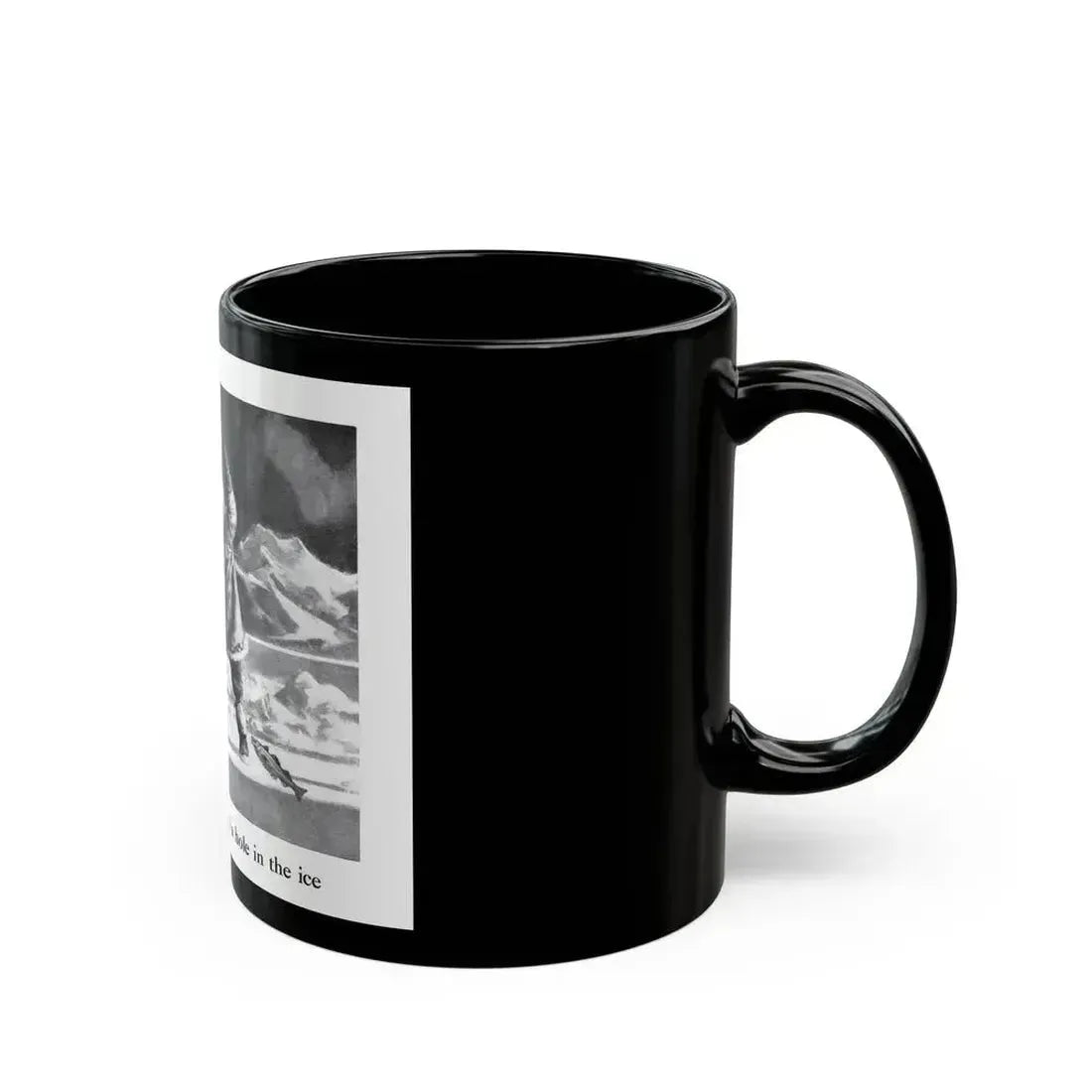 Birds Eye advertisement, The American Weekly, August 26, 1945 - Black Coffee Mug - Go Mug Yourself