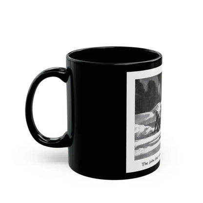 Birds Eye advertisement, The American Weekly, August 26, 1945 - Black Coffee Mug - Go Mug Yourself