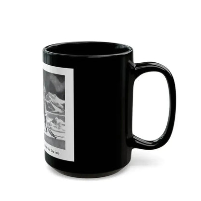 Birds Eye advertisement, The American Weekly, August 26, 1945 - Black Coffee Mug - Go Mug Yourself