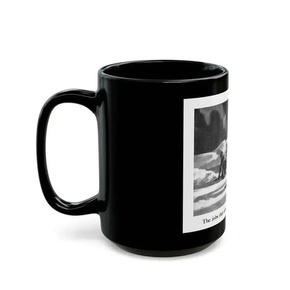 Birds Eye advertisement, The American Weekly, August 26, 1945 - Black Coffee Mug - Go Mug Yourself