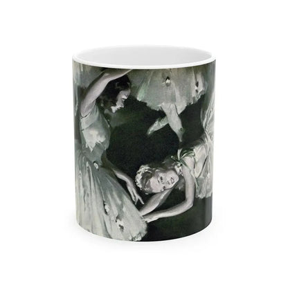 Birds Flying South, Redbook, January 1941 - White Coffee Mug 11oz - Go Mug Yourself