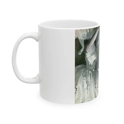 Birds Flying South, Redbook, January 1941 - White Coffee Mug - Go Mug Yourself