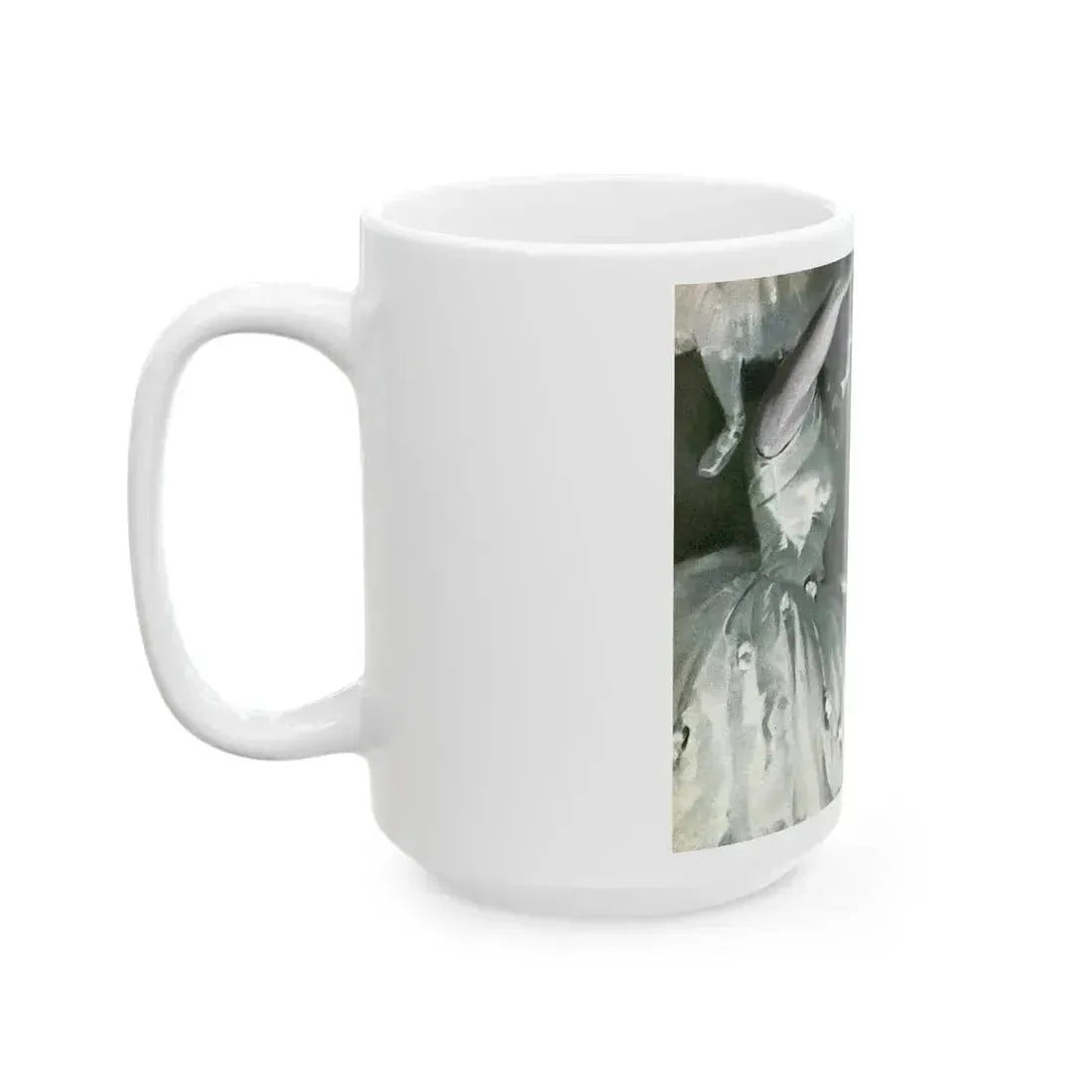 Birds Flying South, Redbook, January 1941 - White Coffee Mug - Go Mug Yourself