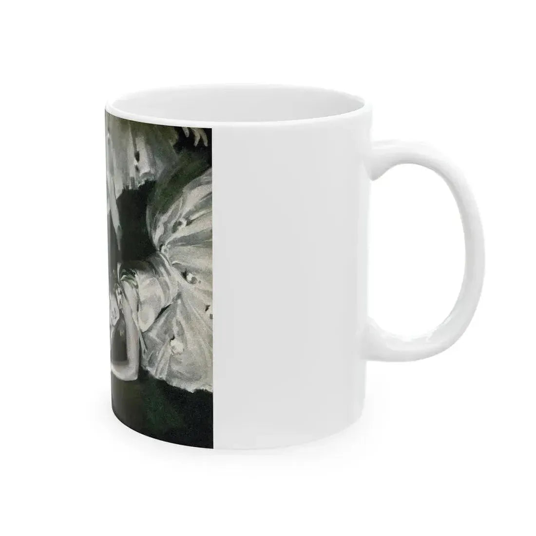 Birds Flying South, Redbook, January 1941 - White Coffee Mug - Go Mug Yourself