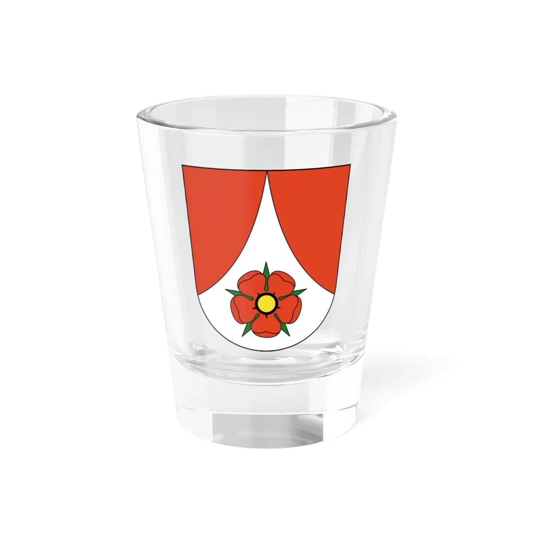 Birmensdorf-blazon (Switzerland) (Coat of Arms) Shot Glass 1.5oz 1.5oz - Go Mug Yourself
